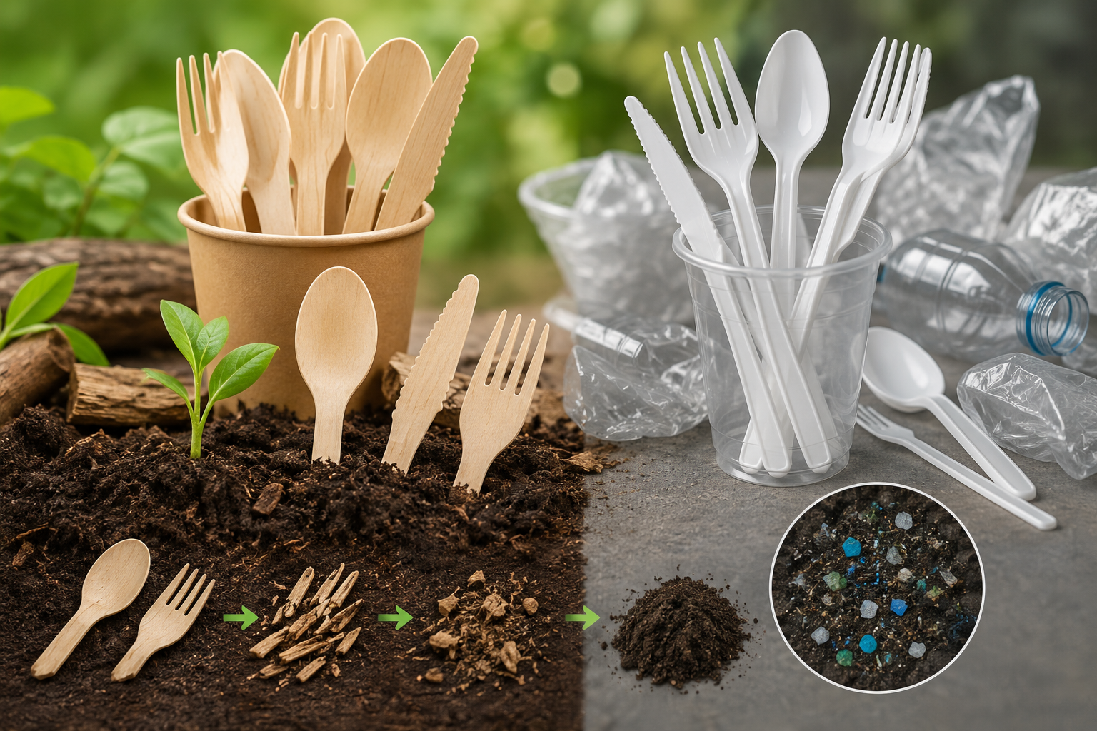 How Long Does Wooden Cutlery Take to Decompose?