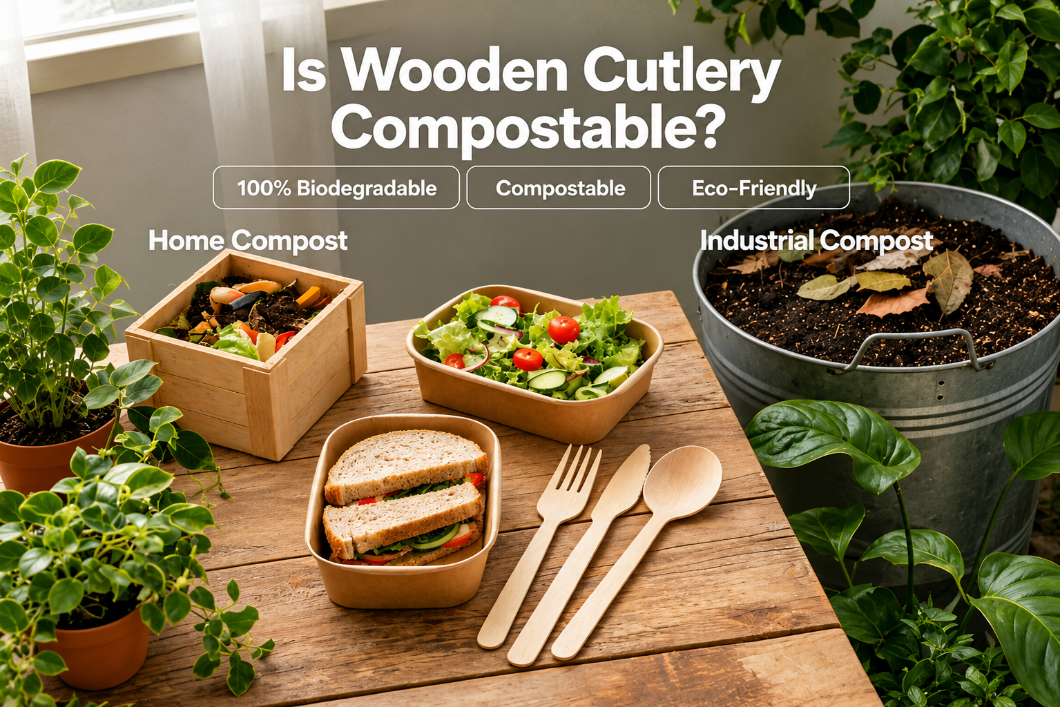 Is Wooden Cutlery Compostable? Everything You Need to Know