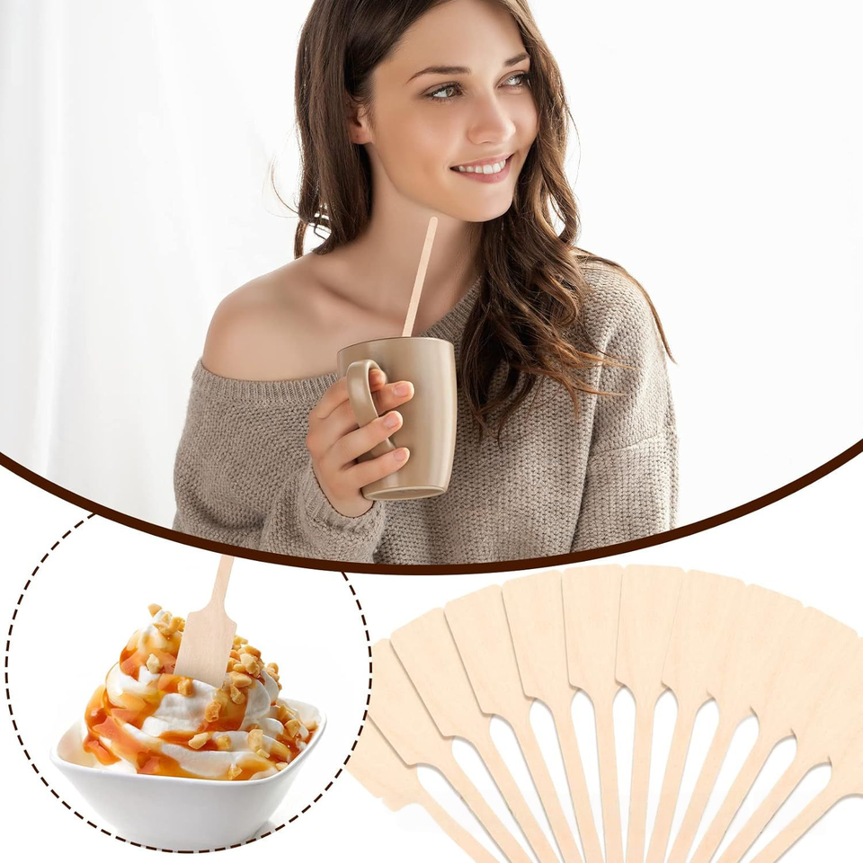 Eco-Friendly Wooden Coffee Stirrer