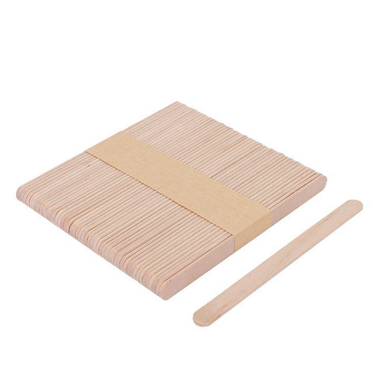 Eco-Friendly Wooden Ice Cream Sticks
