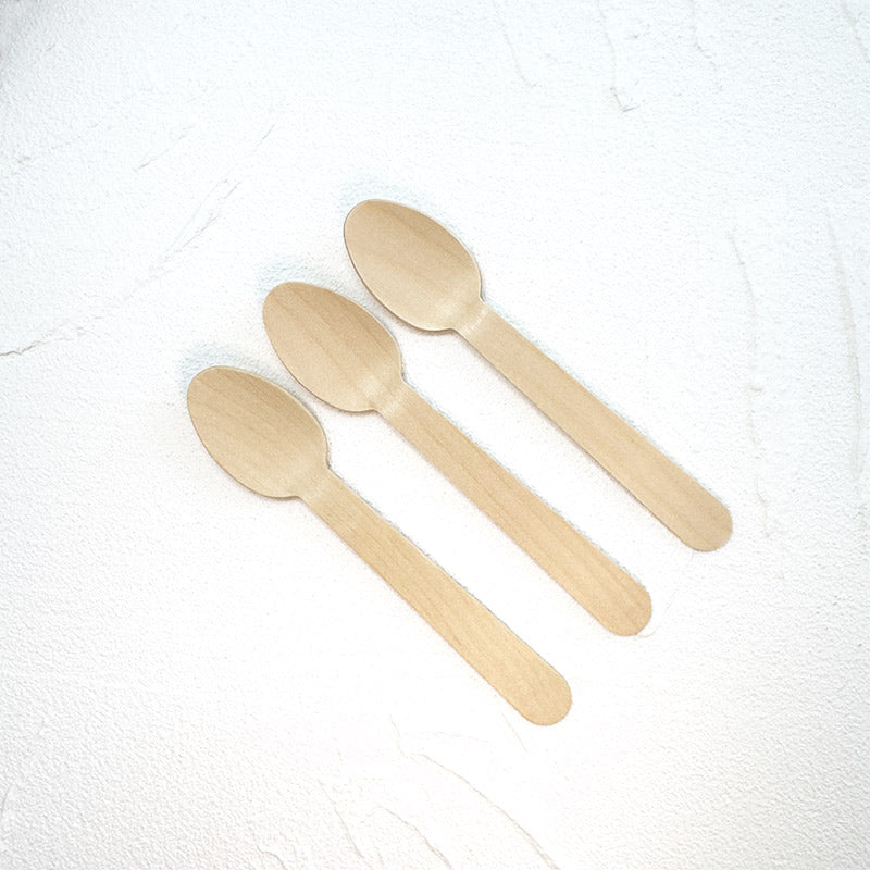 Eco-Friendly Wooden Knife, Fork & Spoon Set