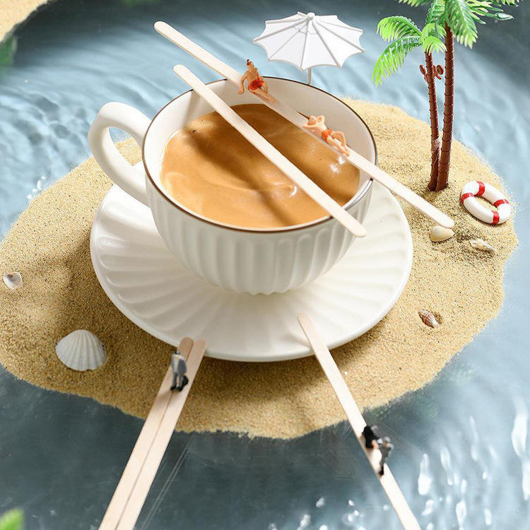 Eco-Friendly Wooden Coffee Stirrer