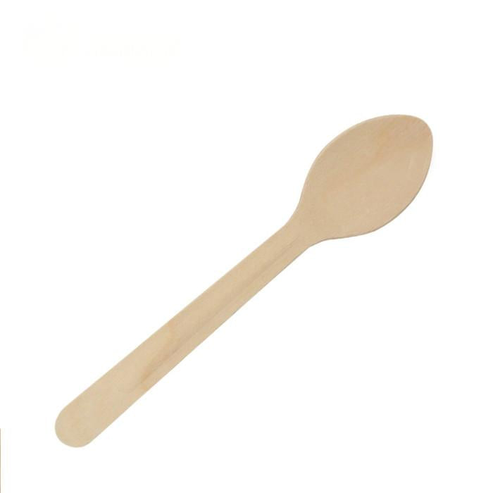 Disposable Wooden Spoon 6.3''