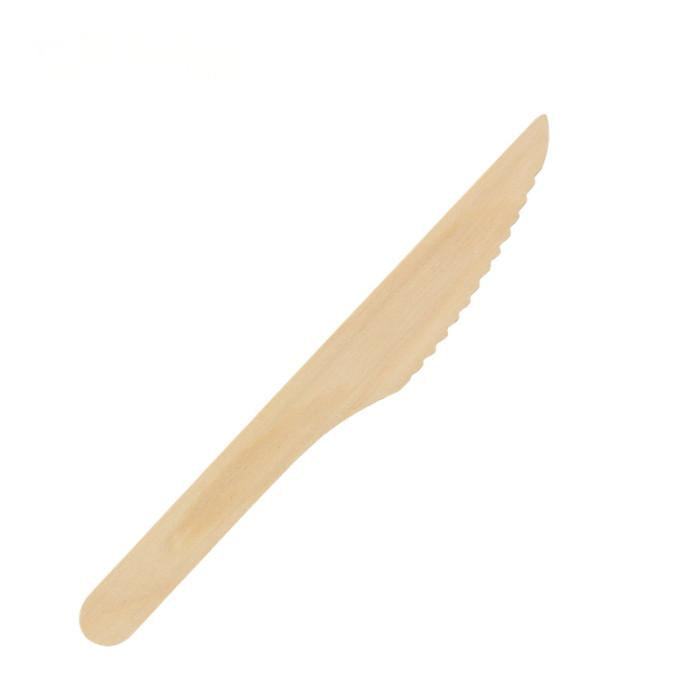 Disposable Wooden Knife 6.3''