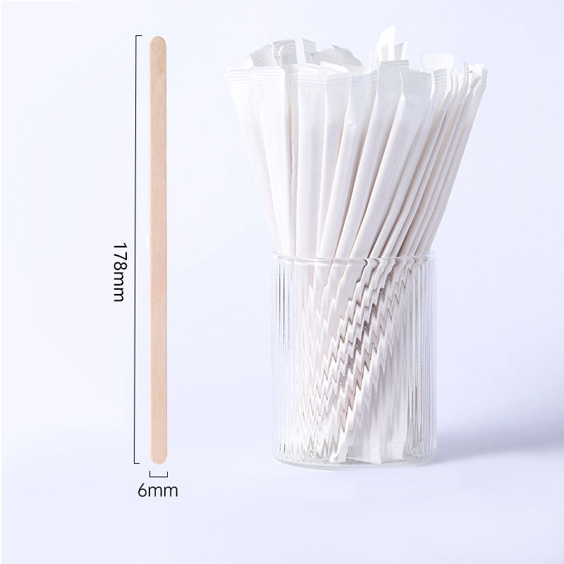 Eco-Friendly Wooden Coffee Stirrer