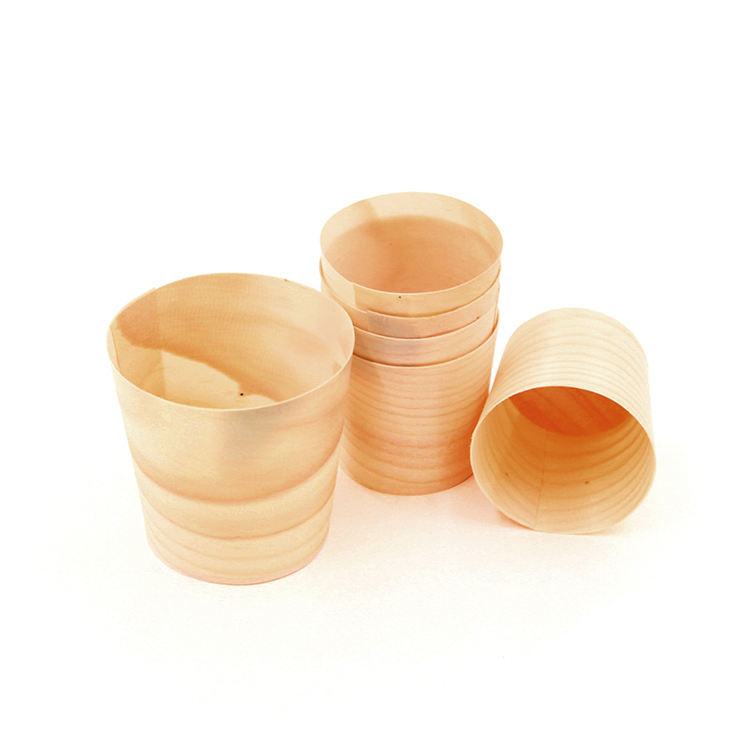 Disposable Wooden Veneer Cup