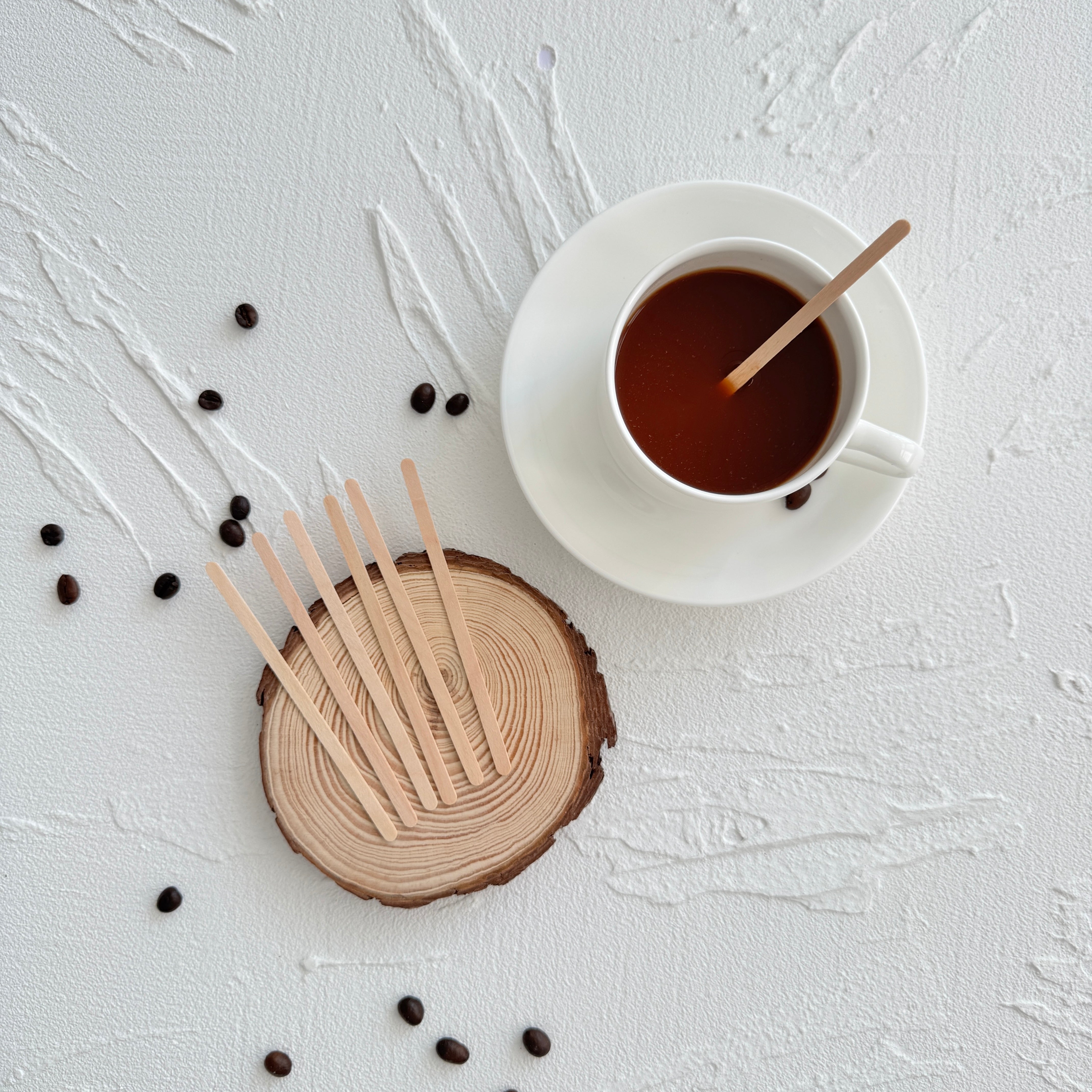 Eco-Friendly Wooden Coffee Stirrer