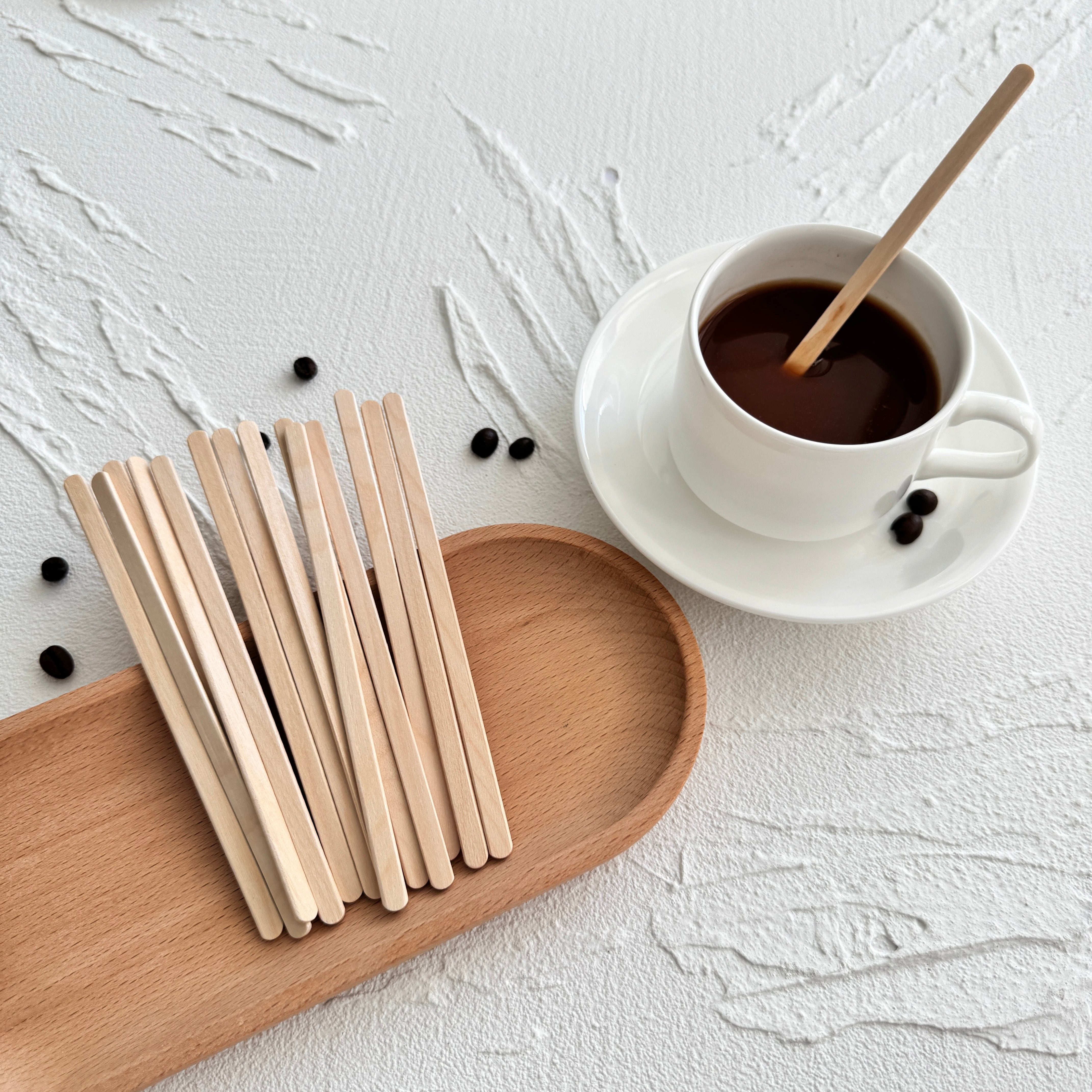 Eco-Friendly Wooden Coffee Stirrer