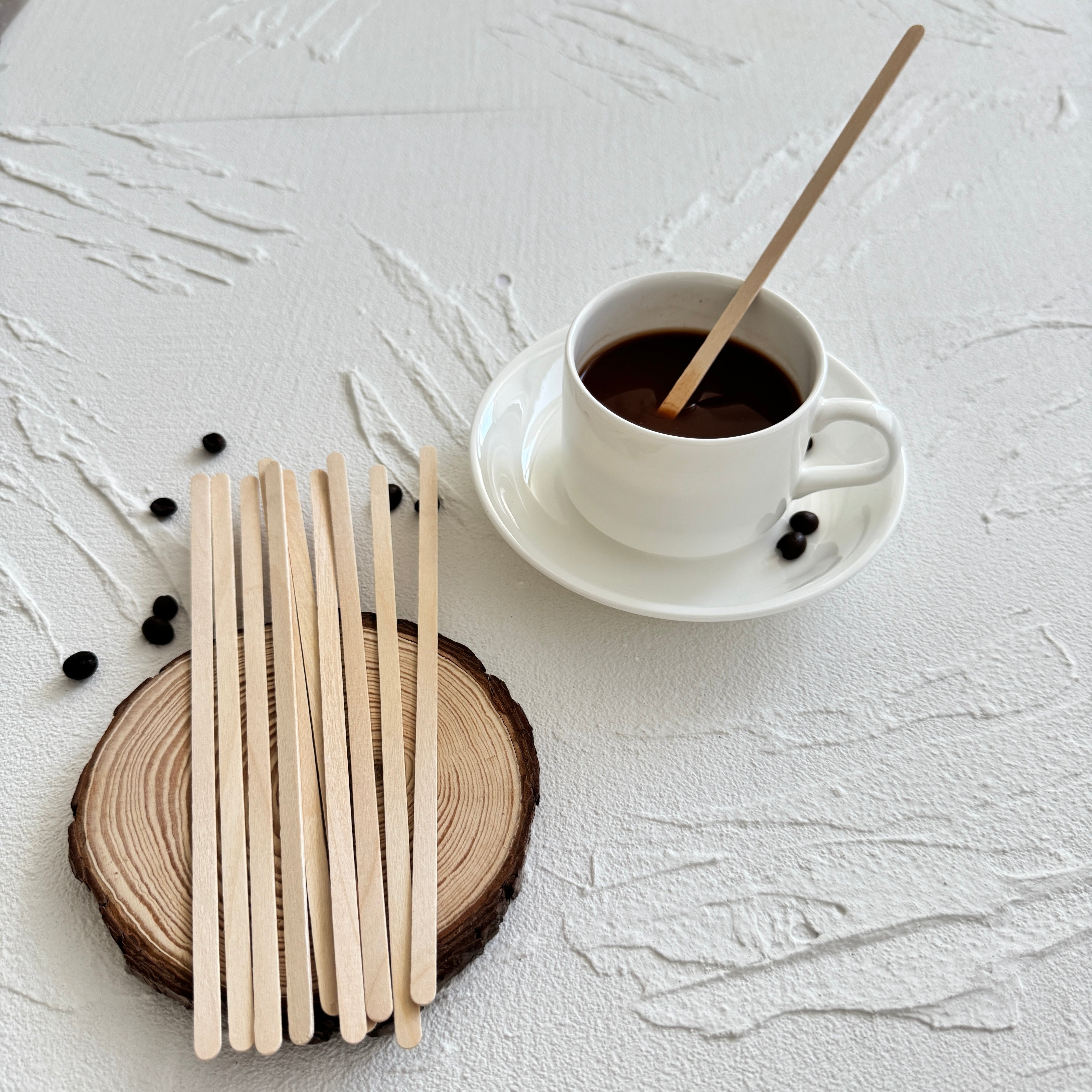 Eco-Friendly Wooden Coffee Stirrer