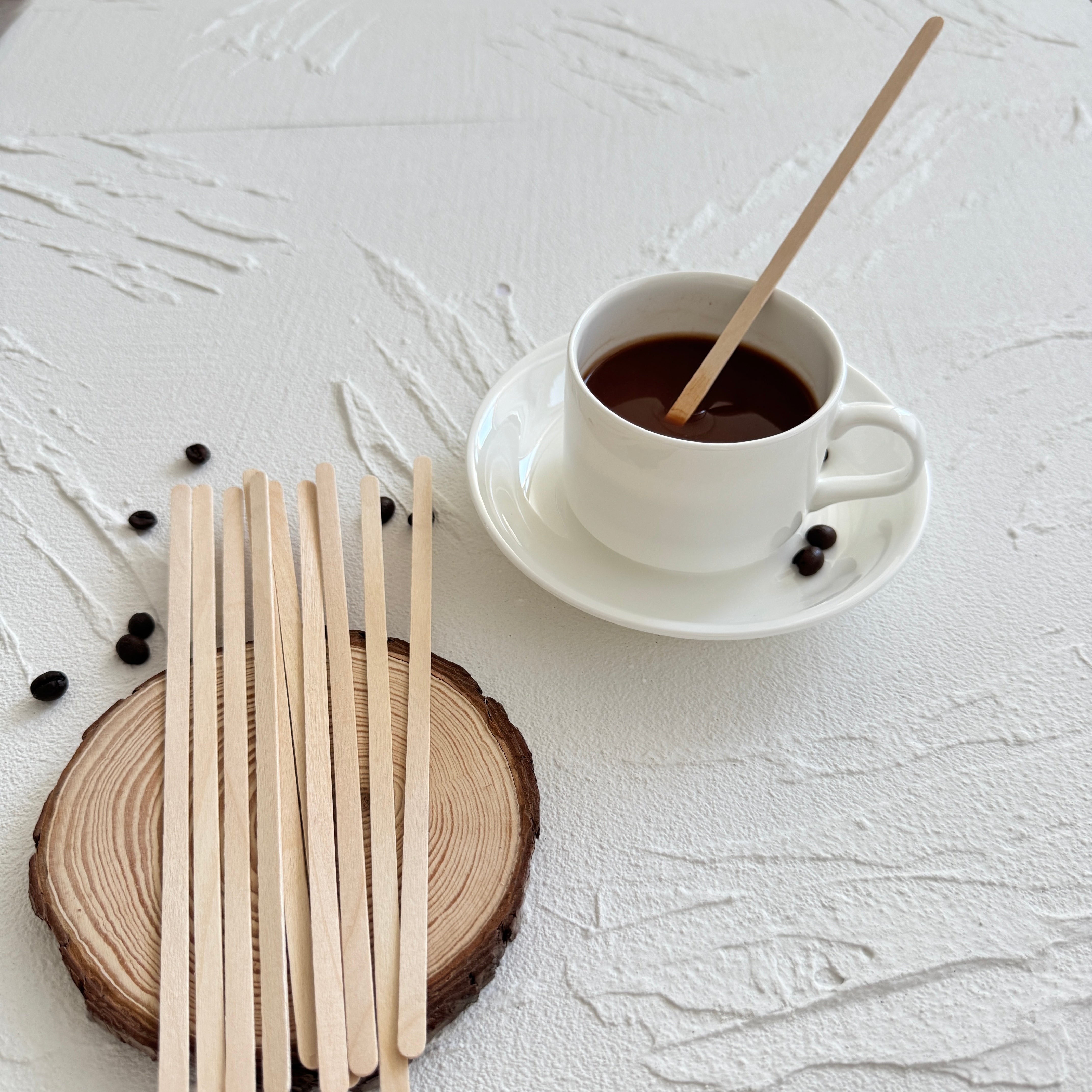 Eco-Friendly Wooden Coffee Stirrer