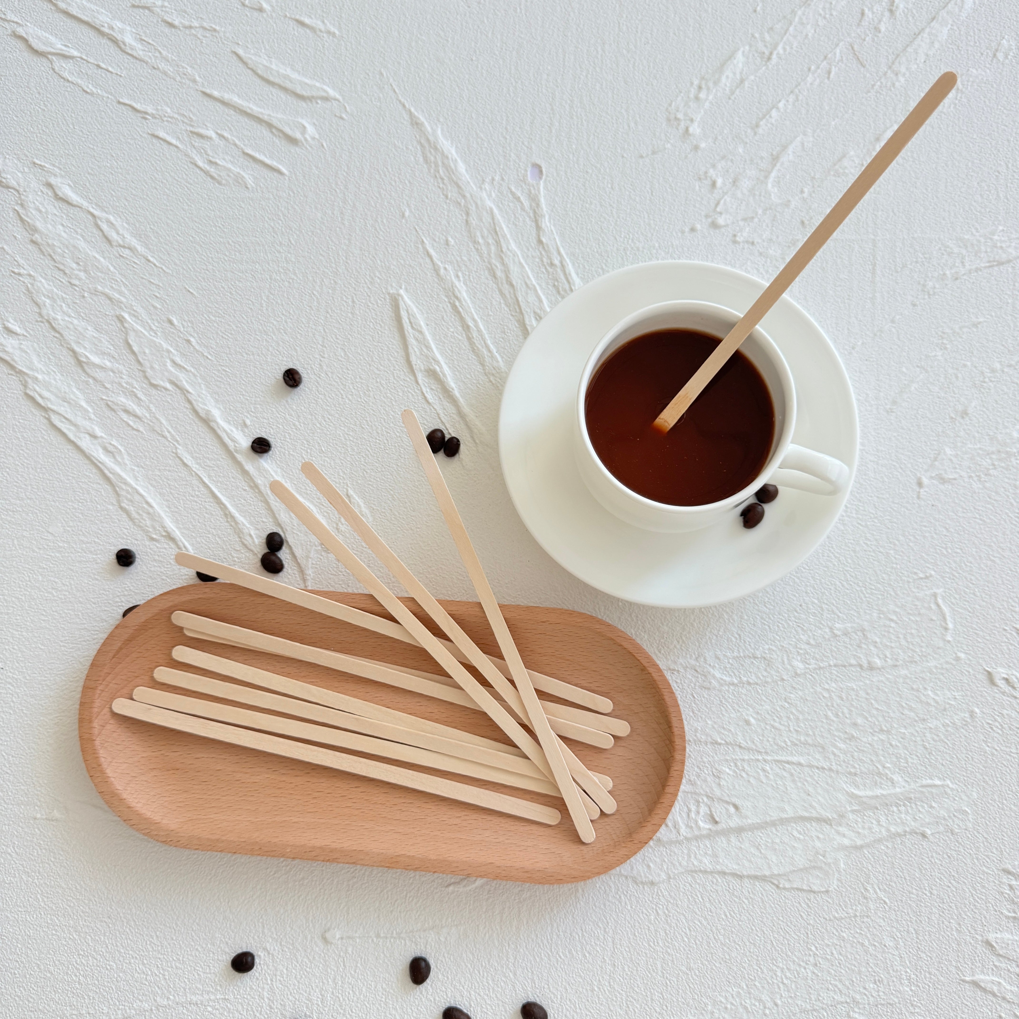 Eco-Friendly Wooden Coffee Stirrer