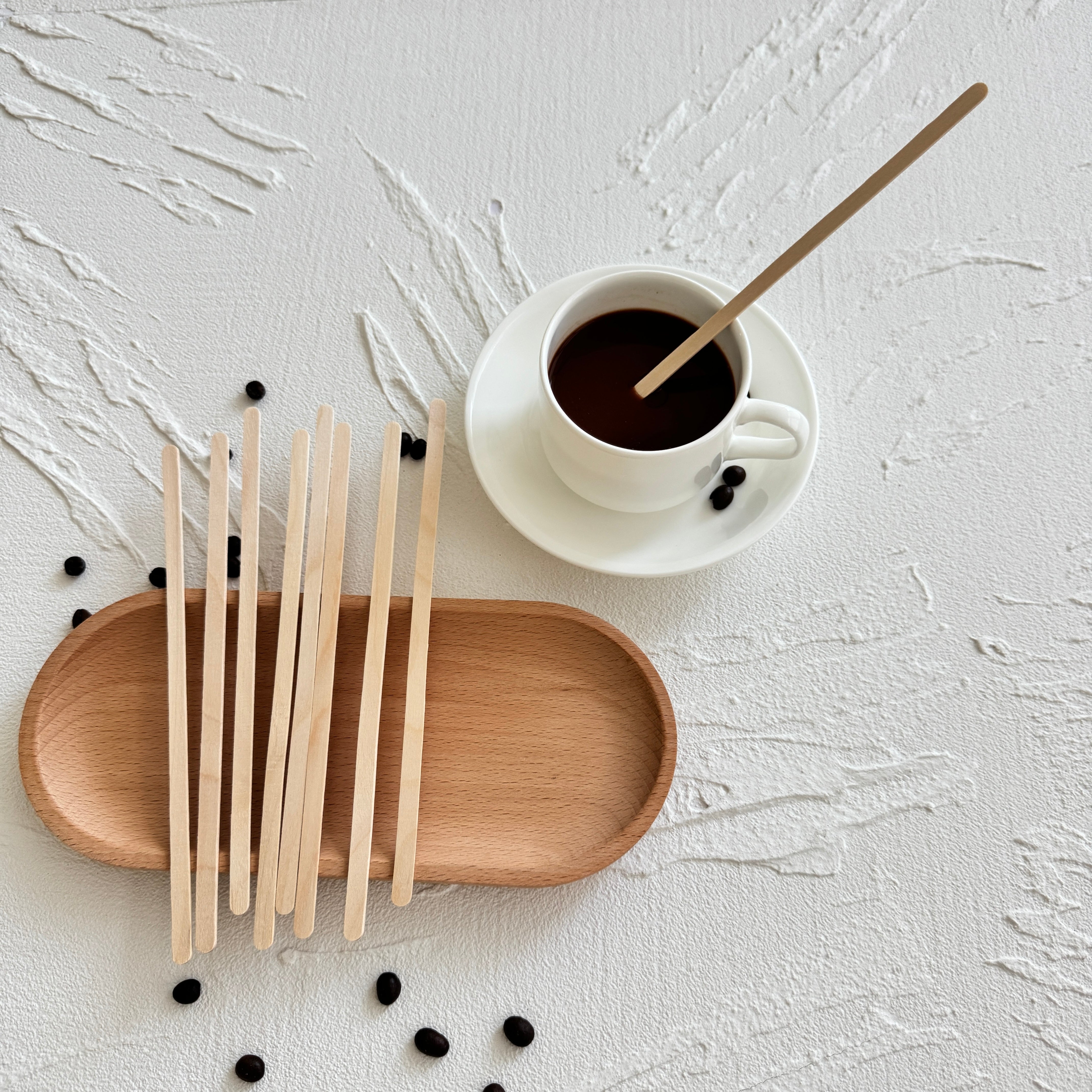Eco-Friendly Wooden Coffee Stirrer