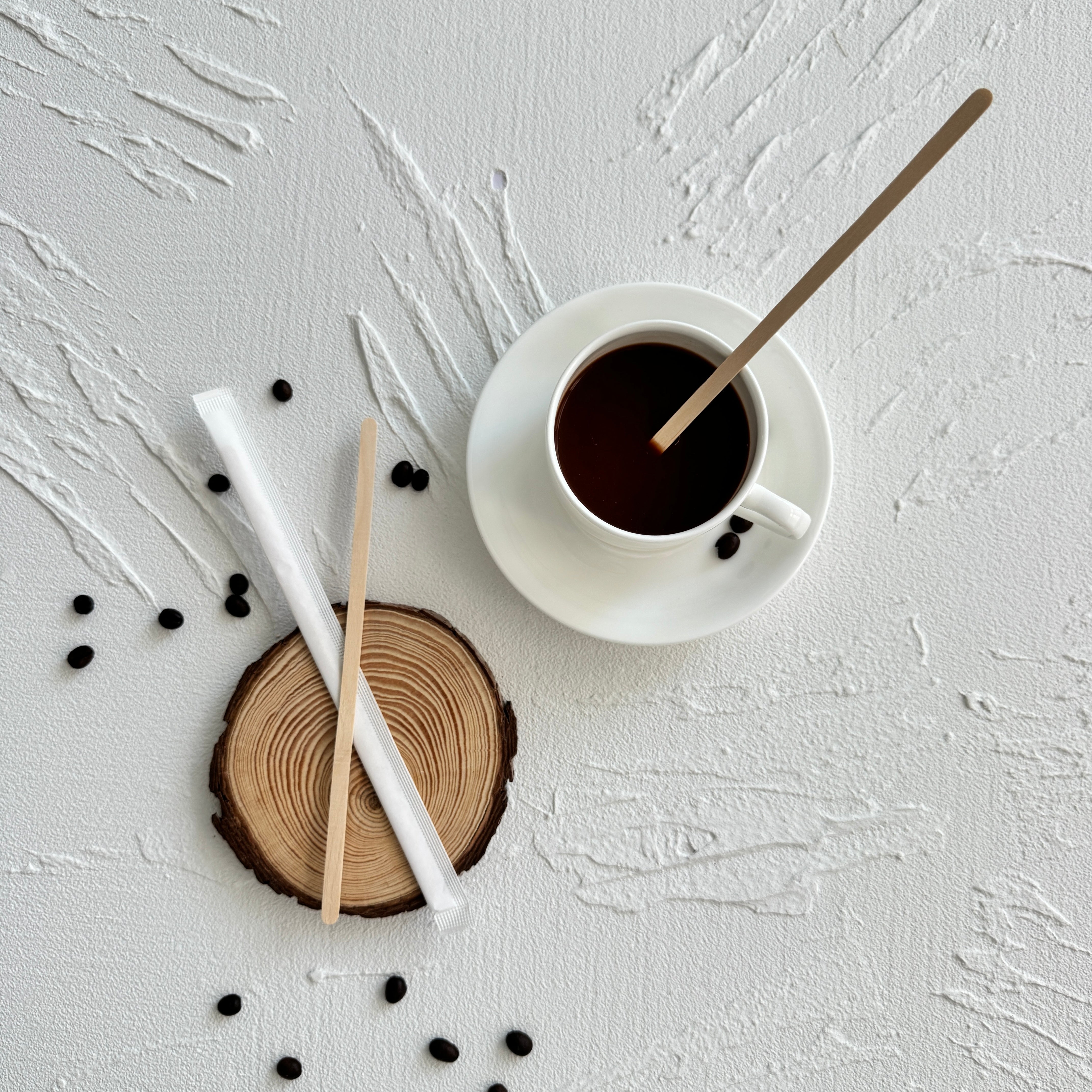 Eco-Friendly Wooden Coffee Stirrer