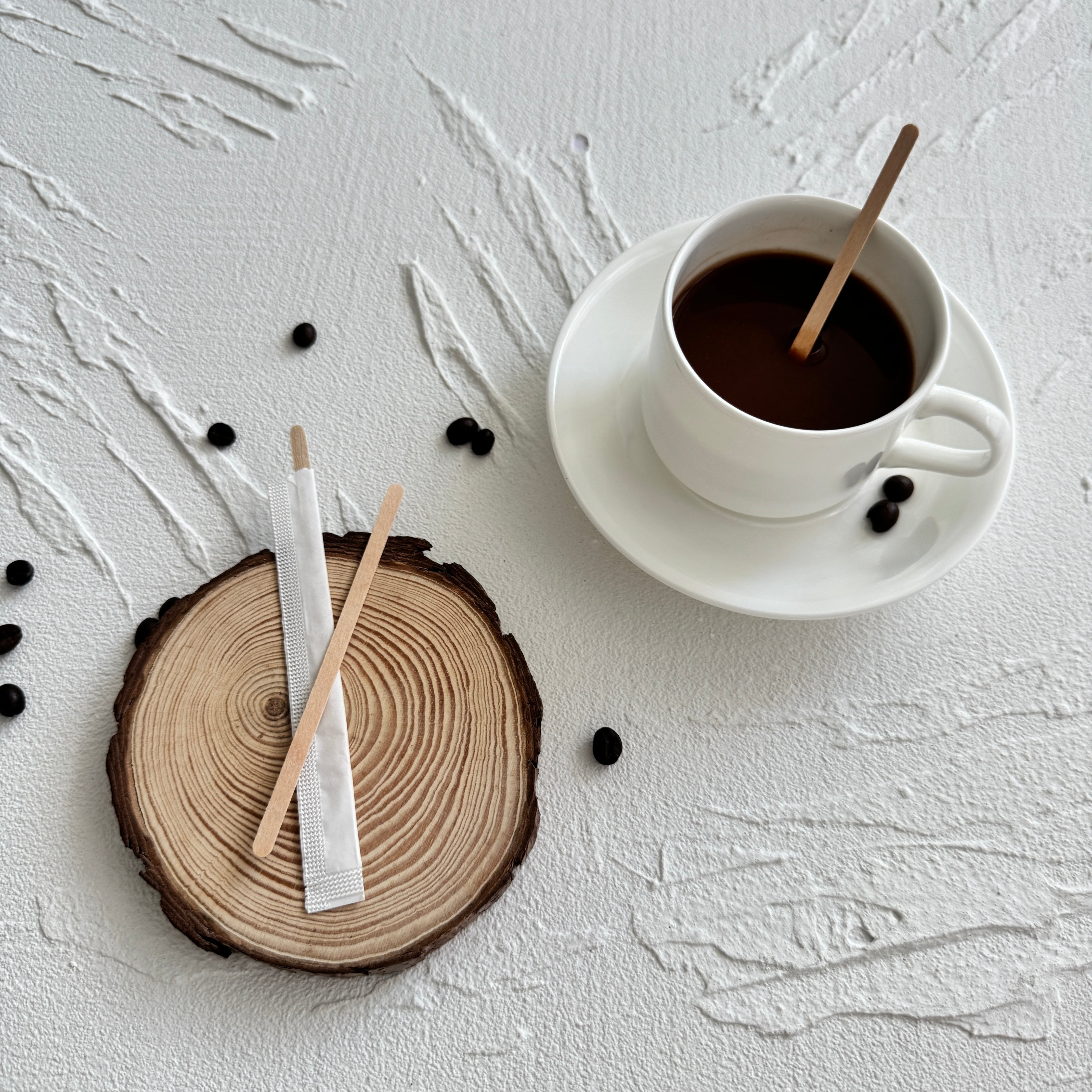 Eco-Friendly Wooden Coffee Stirrer