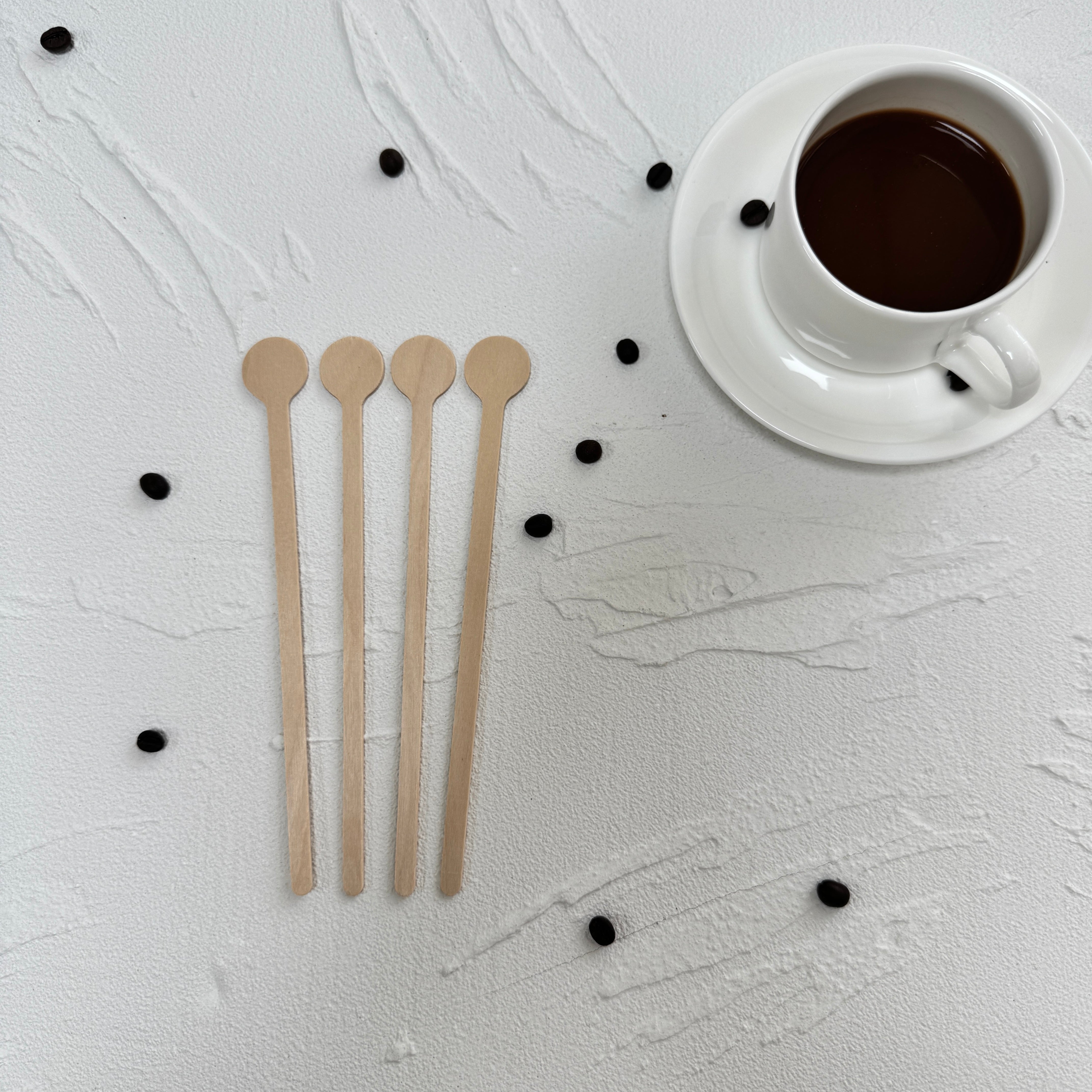 Eco-Friendly Wooden Coffee Stirrer