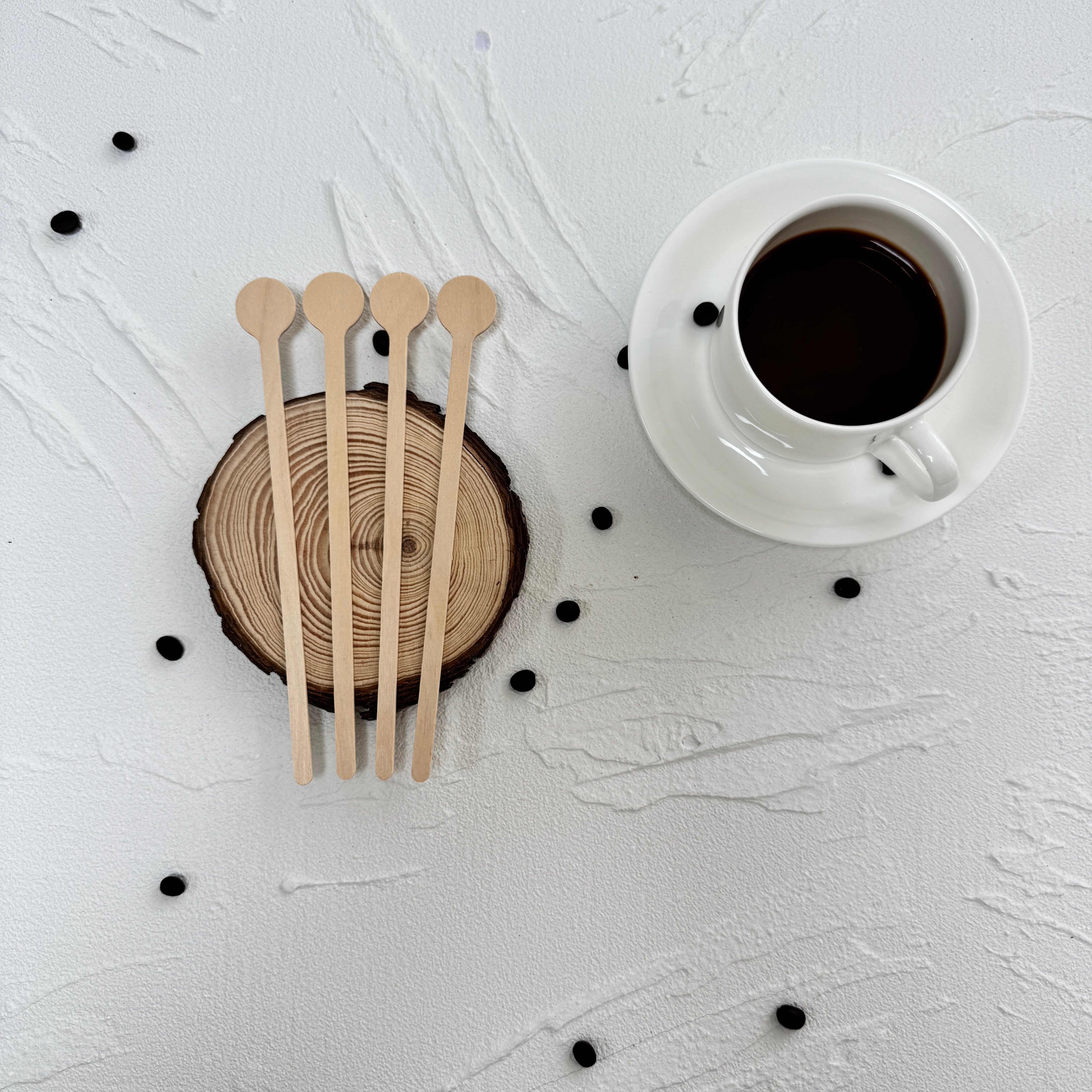 Eco-Friendly Wooden Coffee Stirrer