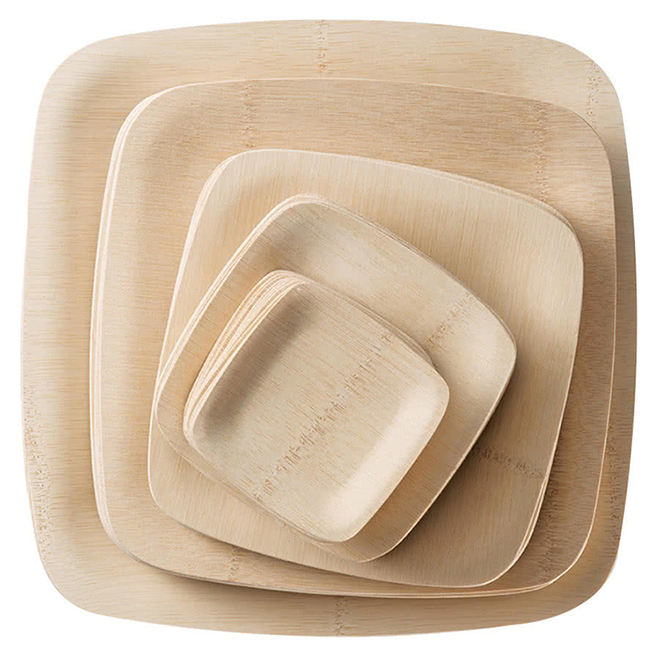 Bamboo Disposable Plates