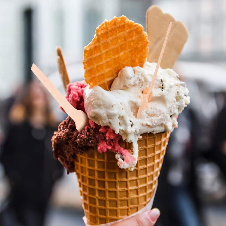 Eco-Friendly Wooden Ice Cream Spoon