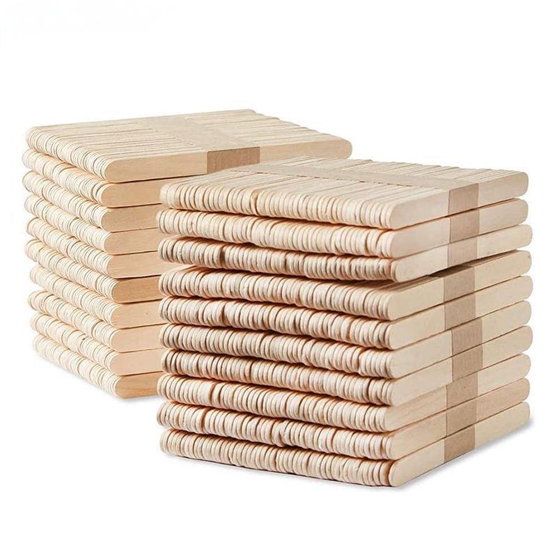 Eco-Friendly Wooden Ice Cream Sticks