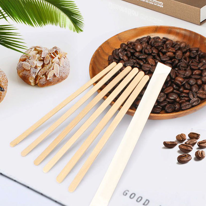 Eco-Friendly Wooden Coffee Stirrer