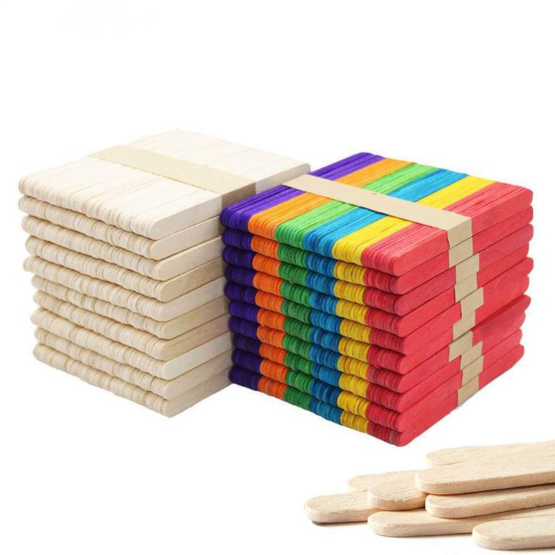 Eco-Friendly Wooden Ice Cream Sticks