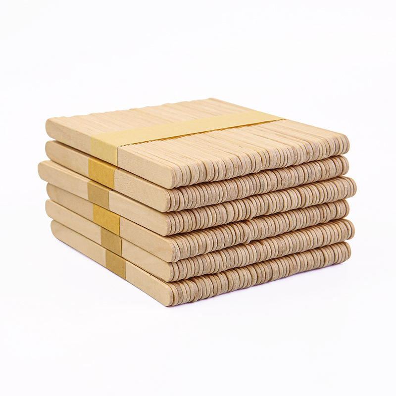 Eco-Friendly Wooden Ice Cream Sticks