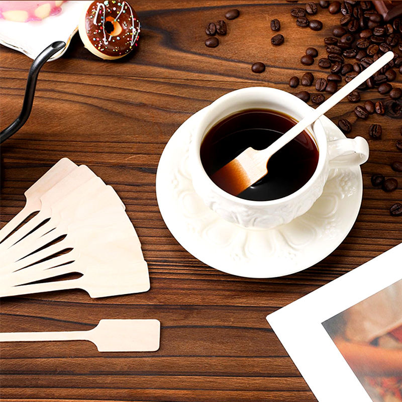 Eco-Friendly Wooden Coffee Stirrer