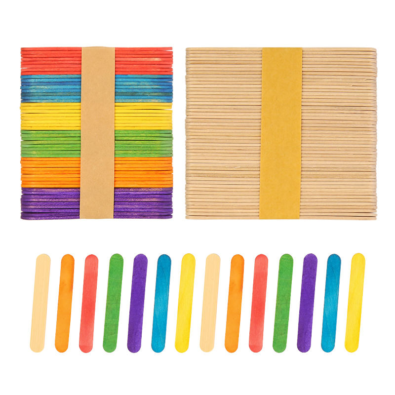 Eco-Friendly Wooden Ice Cream Sticks
