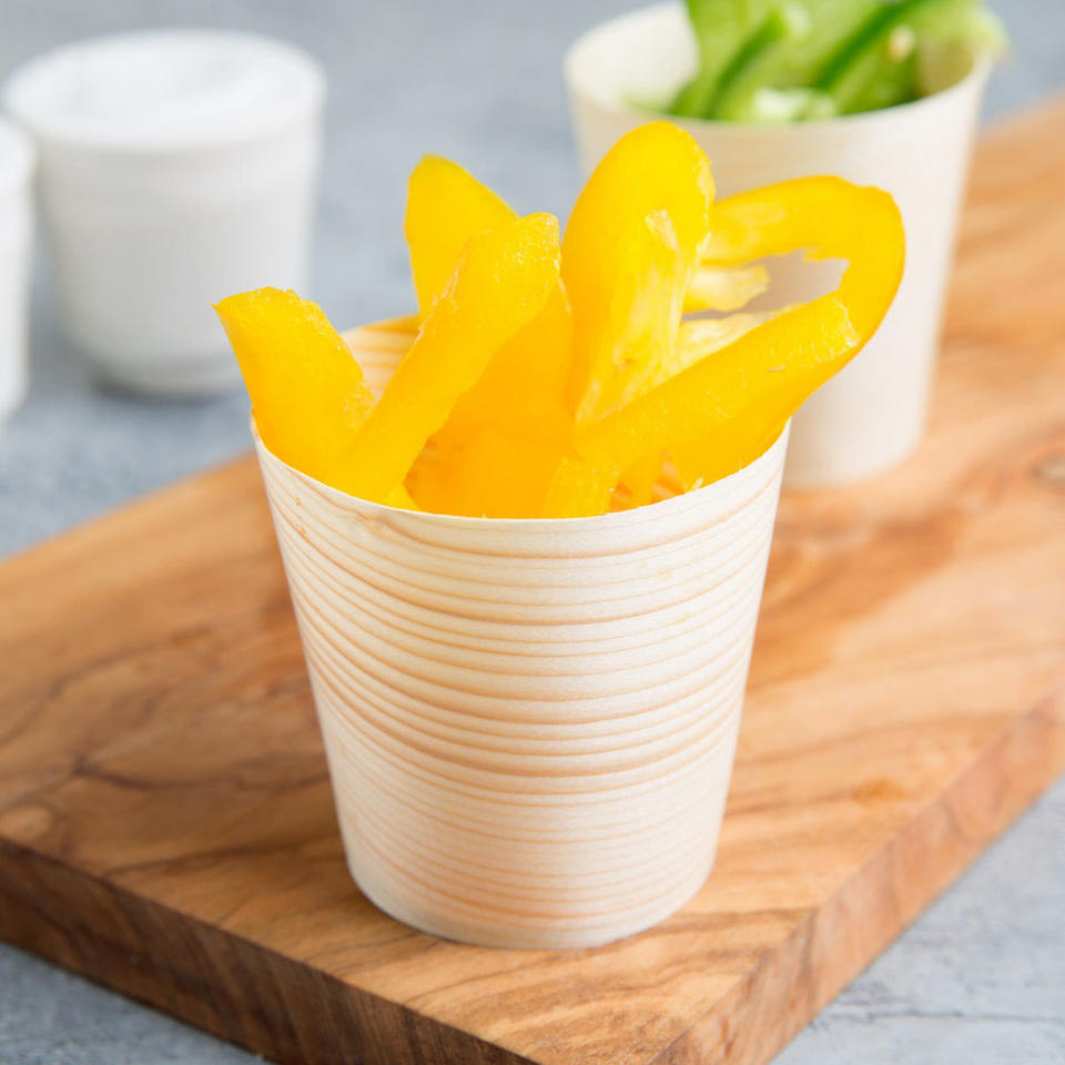 Disposable Wooden Veneer Cup