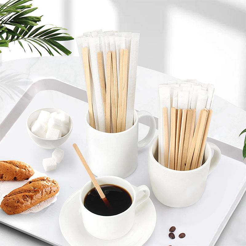 Eco-Friendly Wooden Coffee Stirrer