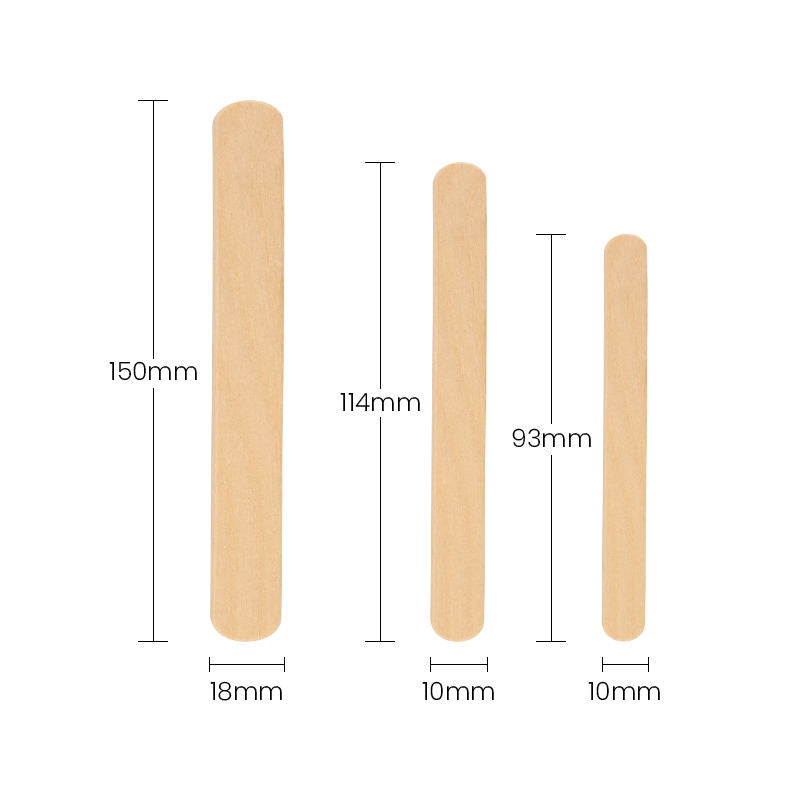 Eco-Friendly Wooden Ice Cream Sticks