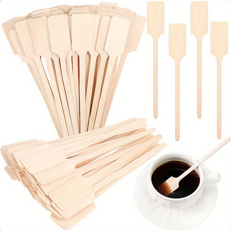 Eco-Friendly Wooden Coffee Stirrer