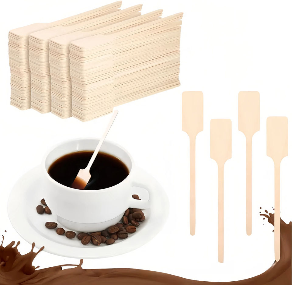 Eco-Friendly Wooden Coffee Stirrer