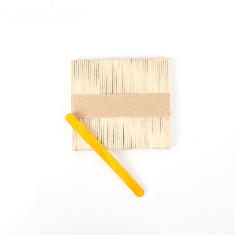 Eco-Friendly Wooden Ice Cream Sticks