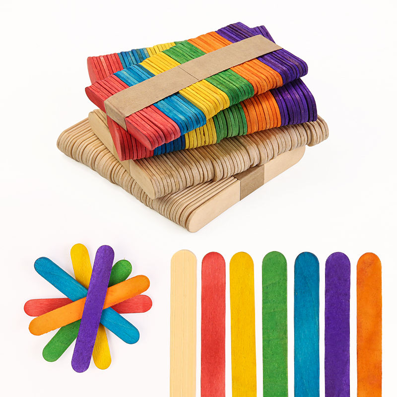 Eco-Friendly Wooden Ice Cream Sticks
