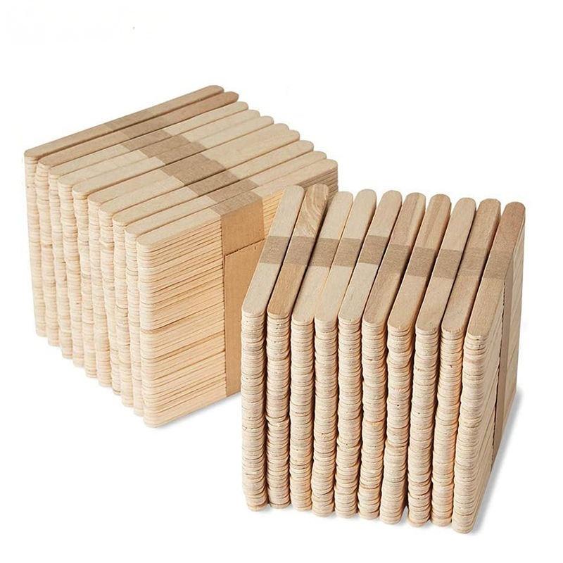 Eco-Friendly Wooden Ice Cream Sticks