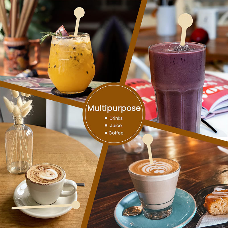 Eco-Friendly Wooden Coffee Stirrer