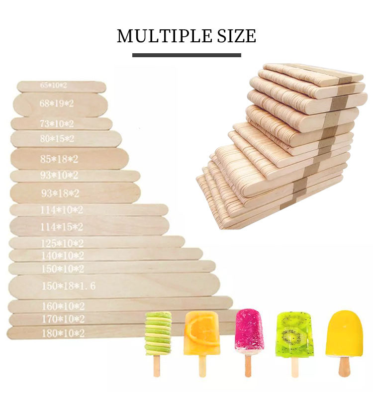 Wooden Ice Cream Stick Wholesale
