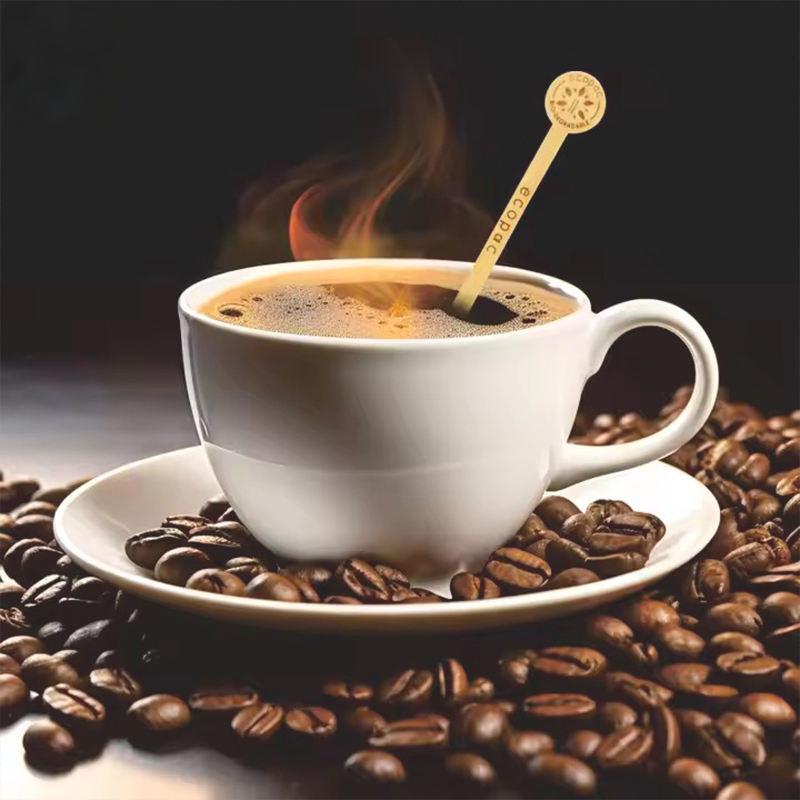 Eco-Friendly Wooden Coffee Stirrer