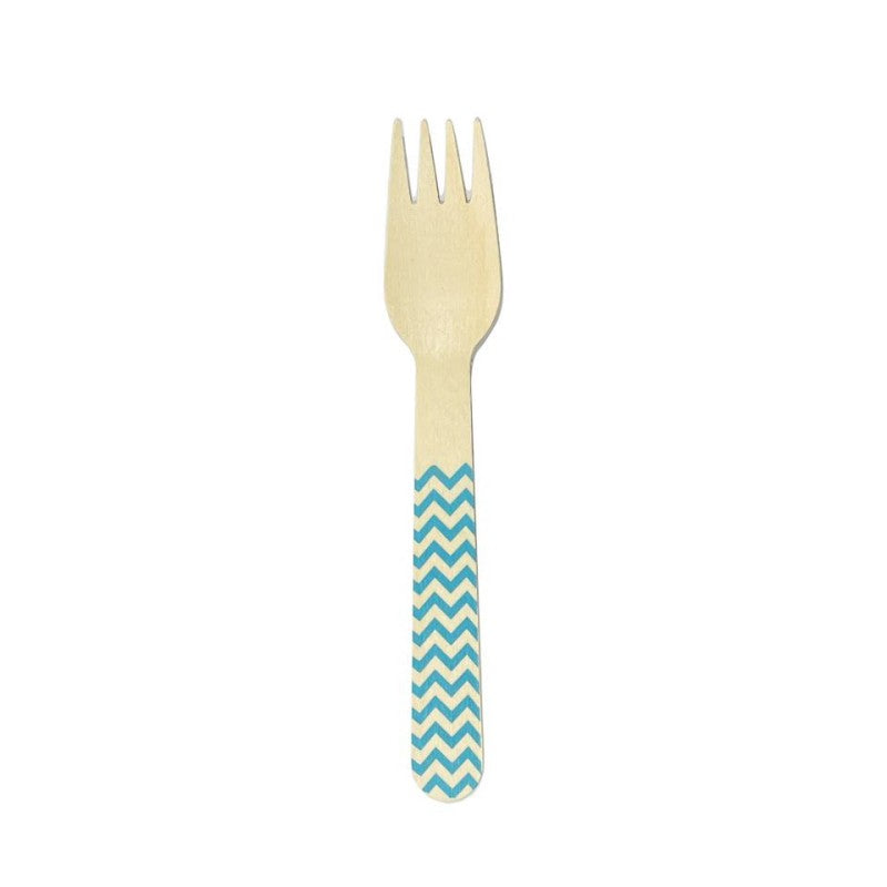 Disposable Wooden Cutlery with Color
