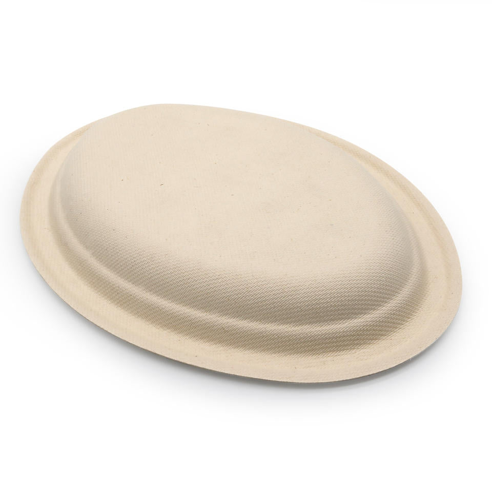 Oval Bagasse Plate
