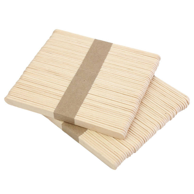 Eco-Friendly Wooden Ice Cream Sticks