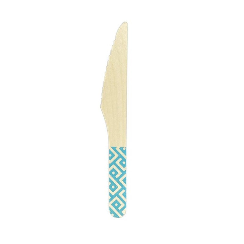 Disposable Wooden Cutlery with Color