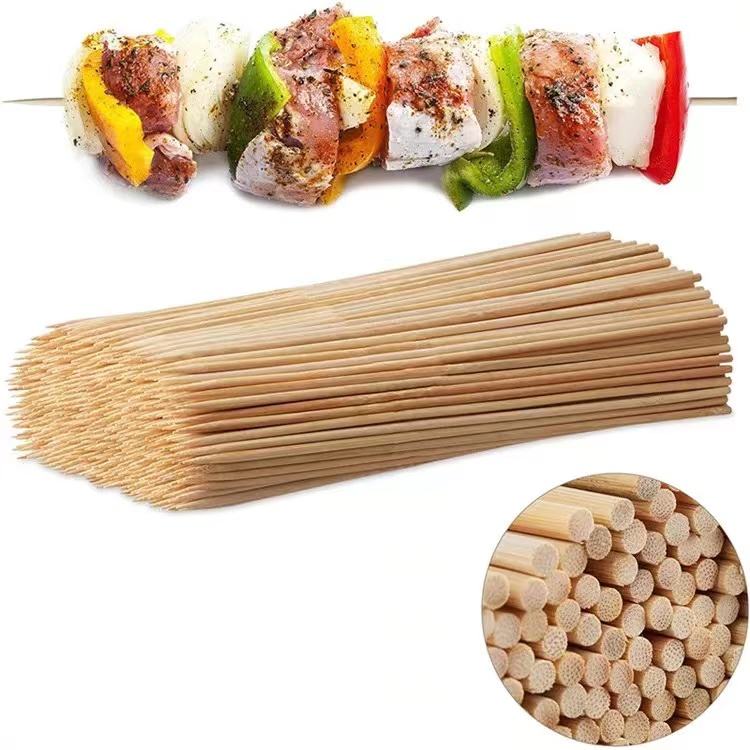 Bamboo BBQ skewer