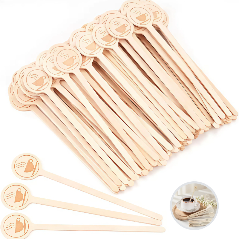 Eco-Friendly Wooden Coffee Stirrer