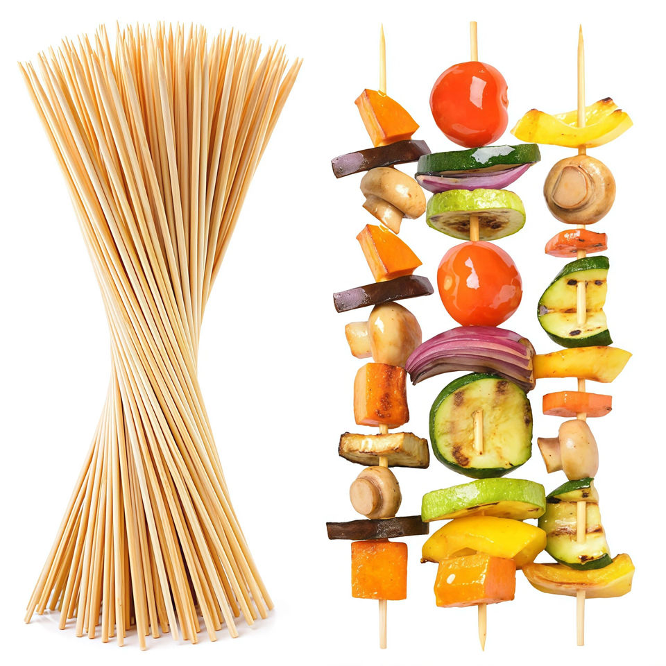 Bamboo BBQ skewer