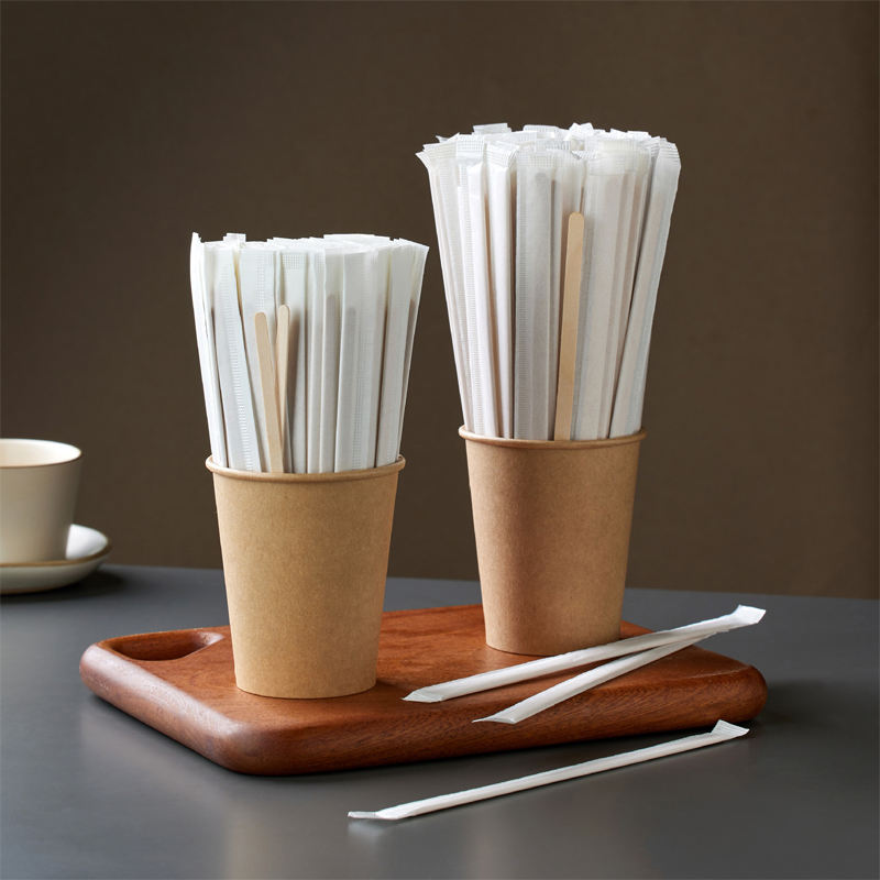 Eco-Friendly Wooden Coffee Stirrer
