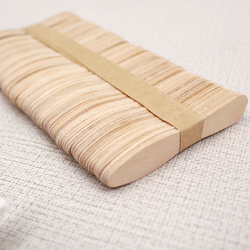 Eco-Friendly Wooden Ice Cream Sticks