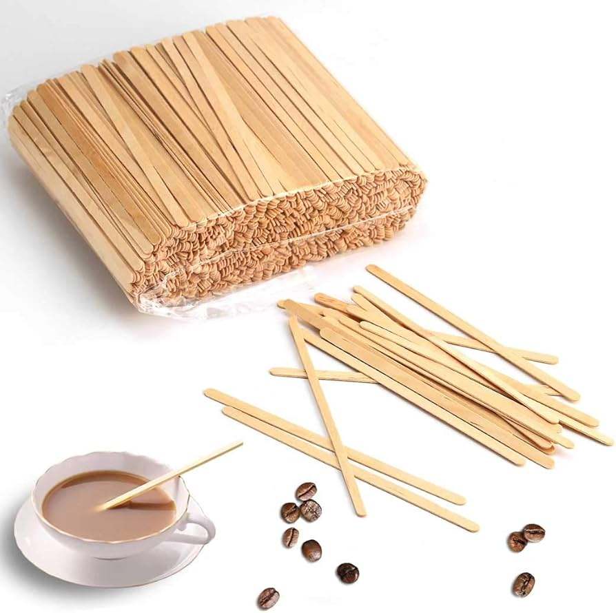 Eco-Friendly Wooden Coffee Stirrer