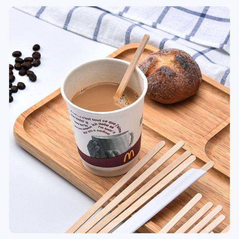Eco-Friendly Wooden Coffee Stirrer